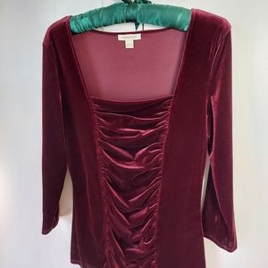 Velvet top